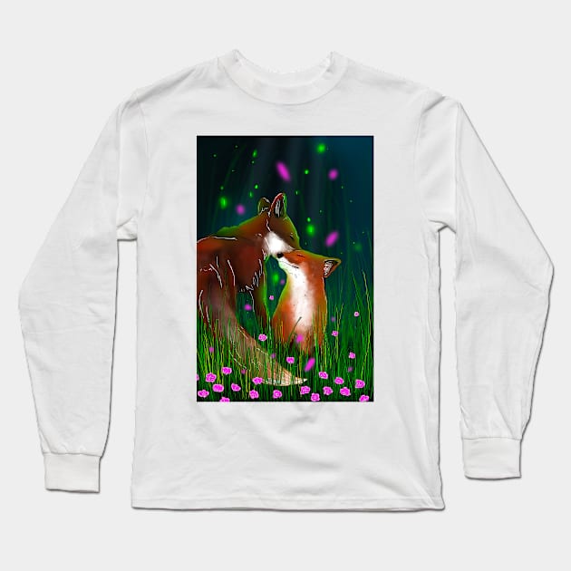 Mum Fox Long Sleeve T-Shirt by Red Fox